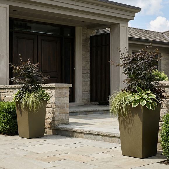 Кашпо Concretika Коник 40x40x70 Хакс 170 4010 фото 8