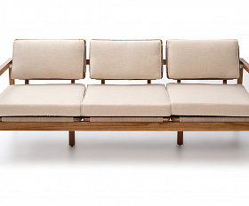 Диван из акации CALISTO 3-х местный Joygarden