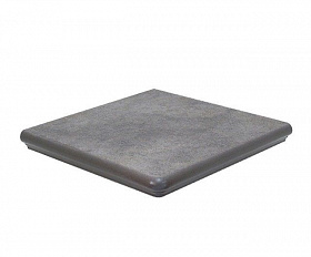 Клинкерная ступень угловая флорентийская Interbau Nature Art 119 Quarz Grau 320*320*9,5 мм R10