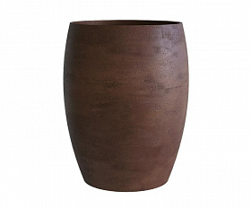 Кашпо Concretika Oval D30 H41 Coffee