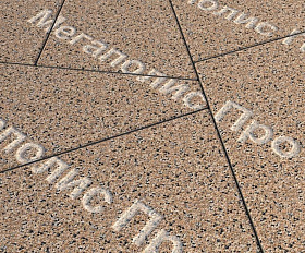 Тротуарная плитка Выбор Оригами Б.4.Фсм.8 80 мм Стоунмикс Кремовый с черным