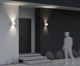 Архитектурная подсветка Fulton 3000К 20Вт IP 54 Maytoni O572WL-L20W3K цвет Белый