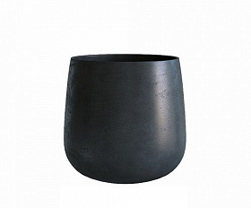 Кашпо Concretika Cone D24 H26 Charcoal