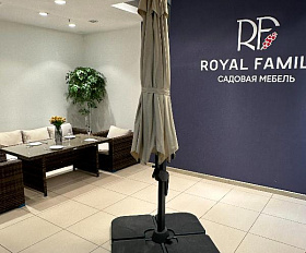 Зонт Sky Royal Family квадратный в комплекте с базой