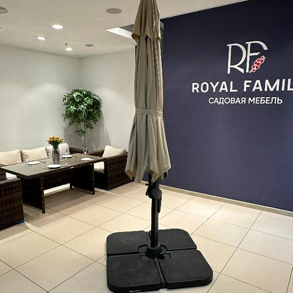 Зонт Sky Royal Family квадратный в комплекте с базой фото 3