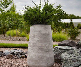 Кашпо Concretika Balcony 40x15x15 Concrete Grey Light