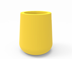 Кашпо Berkano Grace planter 75 Yellow