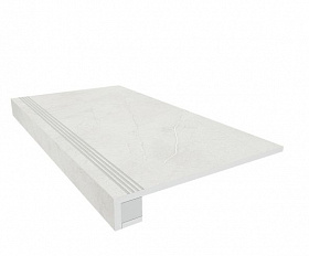 Комплект Керамогранитная ступень Estima MA01 33x120 см с бортиком + Подступенок 14,5х120 см