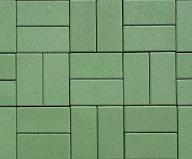 Брусчатка Выбор Прямоугольник 2.П.8 80 мм. Зеленый