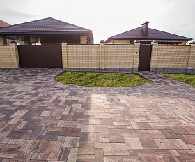 Тротуарная плитка Вилла Arbet 60 мм ColorMix Марокко NEW