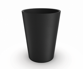 Кашпо Berkano Bloom 67 Coal Black