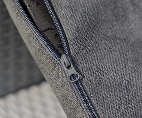 Обеденный комплект Lana XS Royal Family из пластика, цвет светло-серый