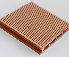 Террасная доска MasterDeck Classic 140мм*26мм узкий + широкий вельвет, цвет Орегон