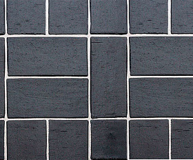 Тротуарная клинкерная брусчатка Roben Pflasterklinker SCHWABING 200*100*52мм чёрный с оттенком, с гранью (schwarz-nuanciert, gefast)