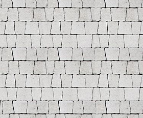 Тротуарный камень Выбор Антик Стоунмикс Б.3.А.6 60мм Белый
