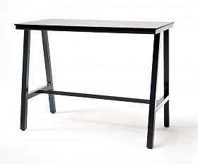Рио стол барный из HPL 140х70см, H110, цвет столешницы серый гранит