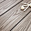 Террасная доска Террапол Смарт 3D Пустотелая с пазом 4000 или 3000х130х22 мм, цвет Венге Соренто