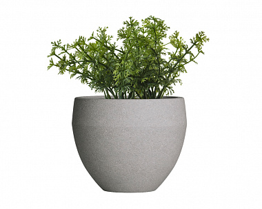 Кашпо Concretika Giro D40x34 Cool grey
