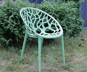 Обеденный стул Aria Royal Family из пластика, цвет мята