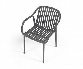 Мохито стул пластиковый, цвет темно-серый