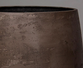 Кашпо Concretika Bansai D79 H30 Taupe Concrete