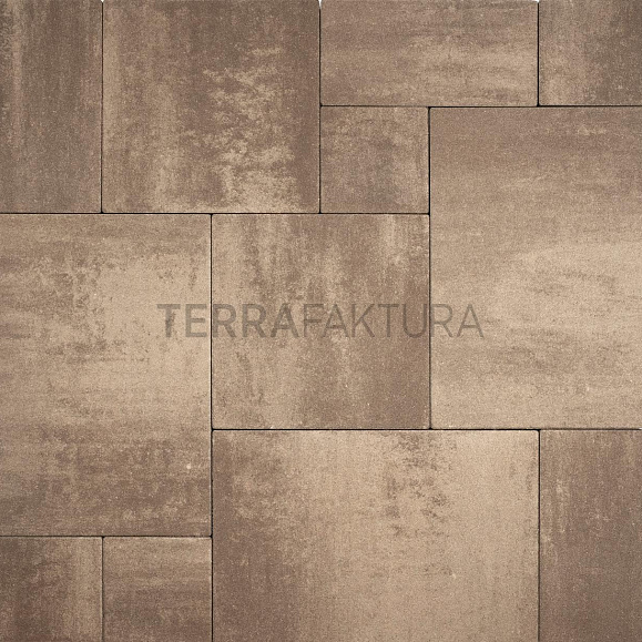 Тротуарная плитка Terrafaktura Ларго  60 мм Теплый песок фото 1
