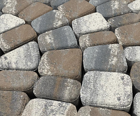 Тротуарная плитка Нобетек Классика 1КЛ6Ф Колормикс №8 Гранит