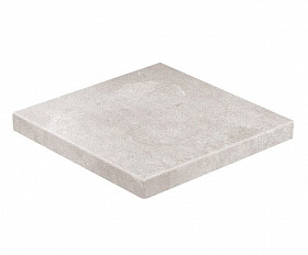 Клинкерная ступень прямоугольная угловая Loftstufe Stroeher Zoe 971 greige, 340х340х35х11 мм