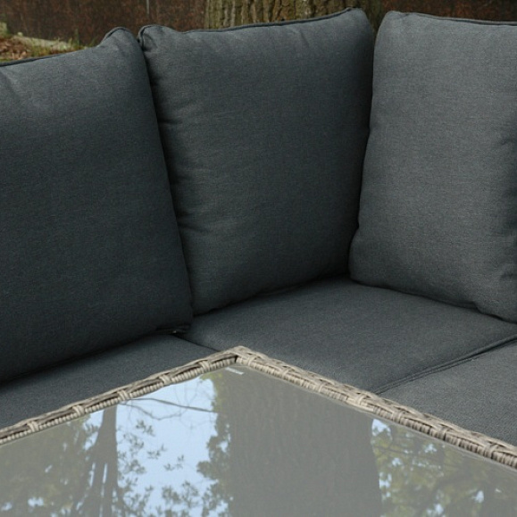 Комплект мебели Zorro Royal Family из искусственного ротанга, цвет серый фото 6