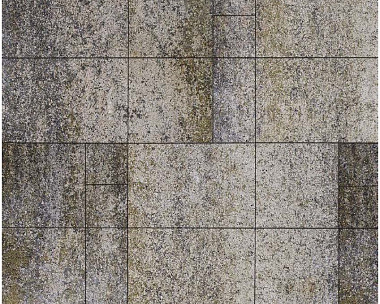 Тротуарная плитка Выбор Грандо Б.9.Фсм.6 60 мм Искусственный камень Габбро