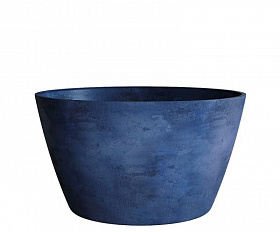 Кашпо Concretika Bowl D80 H45 Blueberry