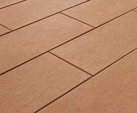 Плита Фабрика Готика 600х300х80 мм PROFI Оранжевый на белом цементе