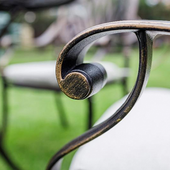 Обеденный комплект Wilhelm Royal Family из алюминия на 4 персоны фото 7