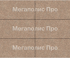 Тротуарная плита Фабрика Готика 600х300х60 мм Голд 15