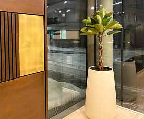 Кашпо Concretika Vase3 D30 H32 Sahara