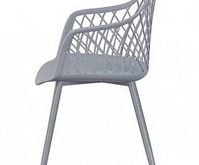 Стул Дайкири 4SIS пластиковый, цвет серый