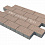 Тротуарная плитка Фабрика Готика Картано 300х150х60 мм Сильвер 1