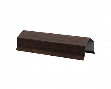 Верхняя заглушка Металлопрофиль Rancho PrintArt AntiqueOak (античный дуб)