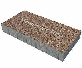 Тротуарная плита Фабрика Готика 600х300х60 мм Голд 16