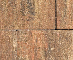 Тротуарная плитка Фабрика Готика Новый Город 240х160х60, 160х160х60, 80х160х60 мм Марс
