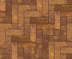 Тротуарная плитка 342 механический завод Паркет 240x80x60мм ColorMix Каир