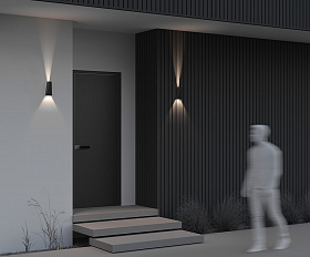 Архитектурная подсветка Times Square 3200К 6Вт IP 54 Maytoni O580WL-L6B цвет Черный