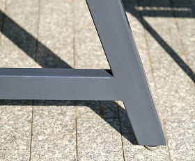 Обеденная Куба 4SIS группа на 10 персон, стол HPL дуб, круглый роуп