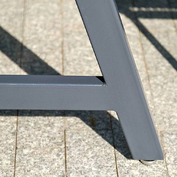 Обеденная Куба 4SIS группа на 10 персон, стол HPL дуб, круглый роуп фото 2