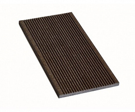 Планка торцевая из ДПК MasterDeck 3000х130 мм цвет Венге