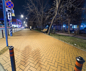 Тротуарная клинкерная брусчатка ЛСР Барселона 200х100х50 мм, соломенный