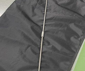 Садовый зонт Varallo Brafritid антрацит/бежевый, алюминий