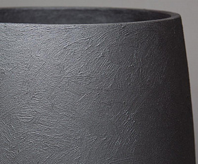 Кашпо Concretika Crater D30 H24 Premium Grey