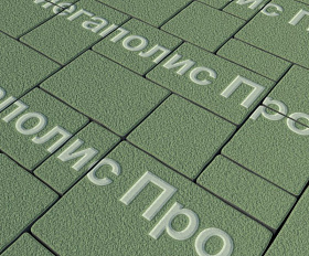 Тротуарная плитка Выбор Мюнхен Б.2. Фсм.6 60 мм гранит Зеленый