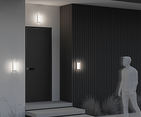 Настенный светильник (бра) Badd Maytoni O454WL-L10GF3K1 цвет Графит